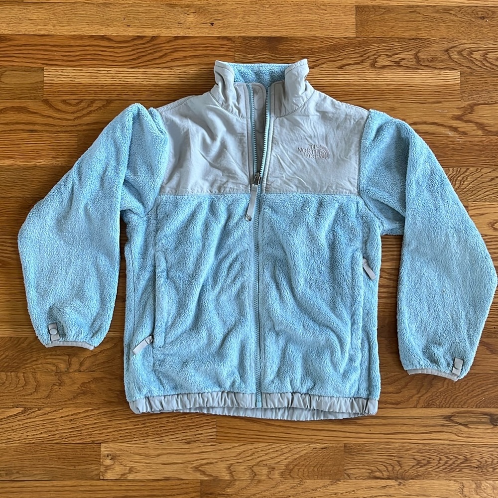 The north face fleece jacket, girls, M